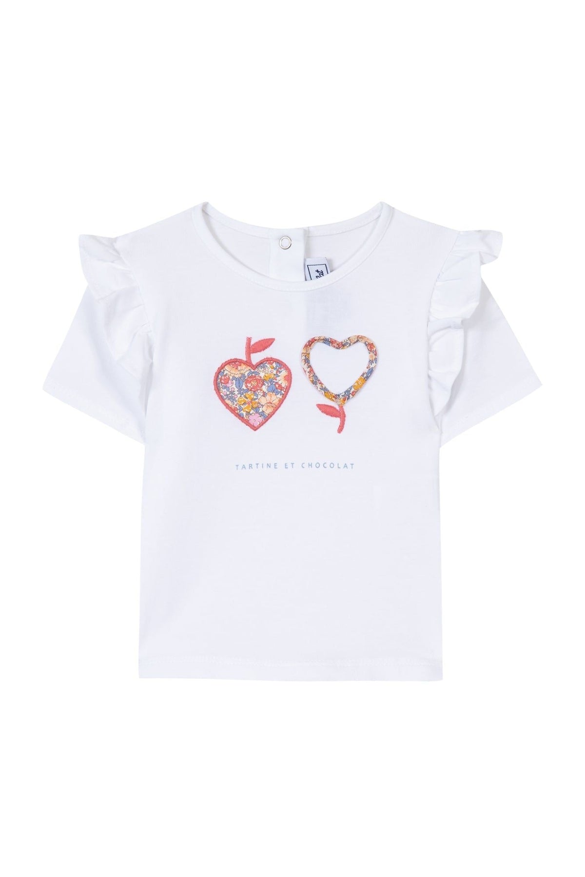T-shirt Baby Jardin d'éte - Rose Moyen