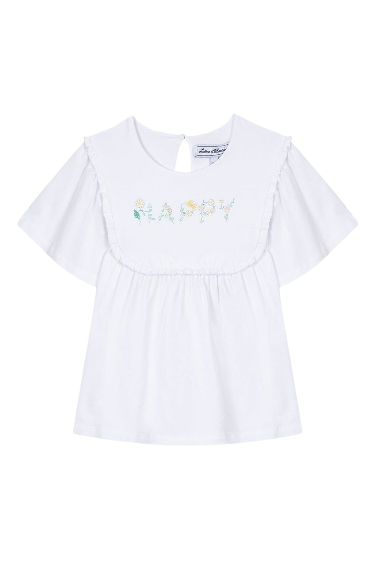T-shirt Balade Parisienne - Blanc