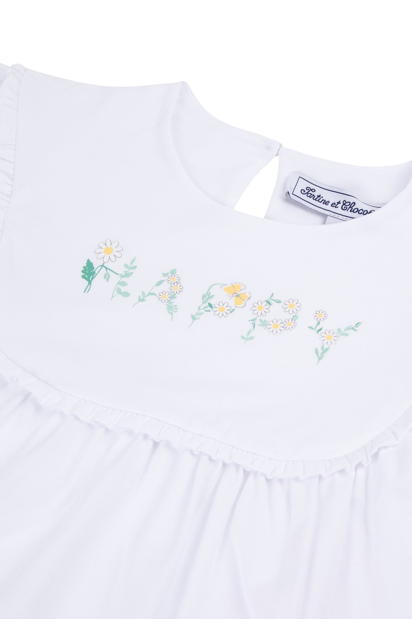 T-shirt Balade Parisienne - Blanc