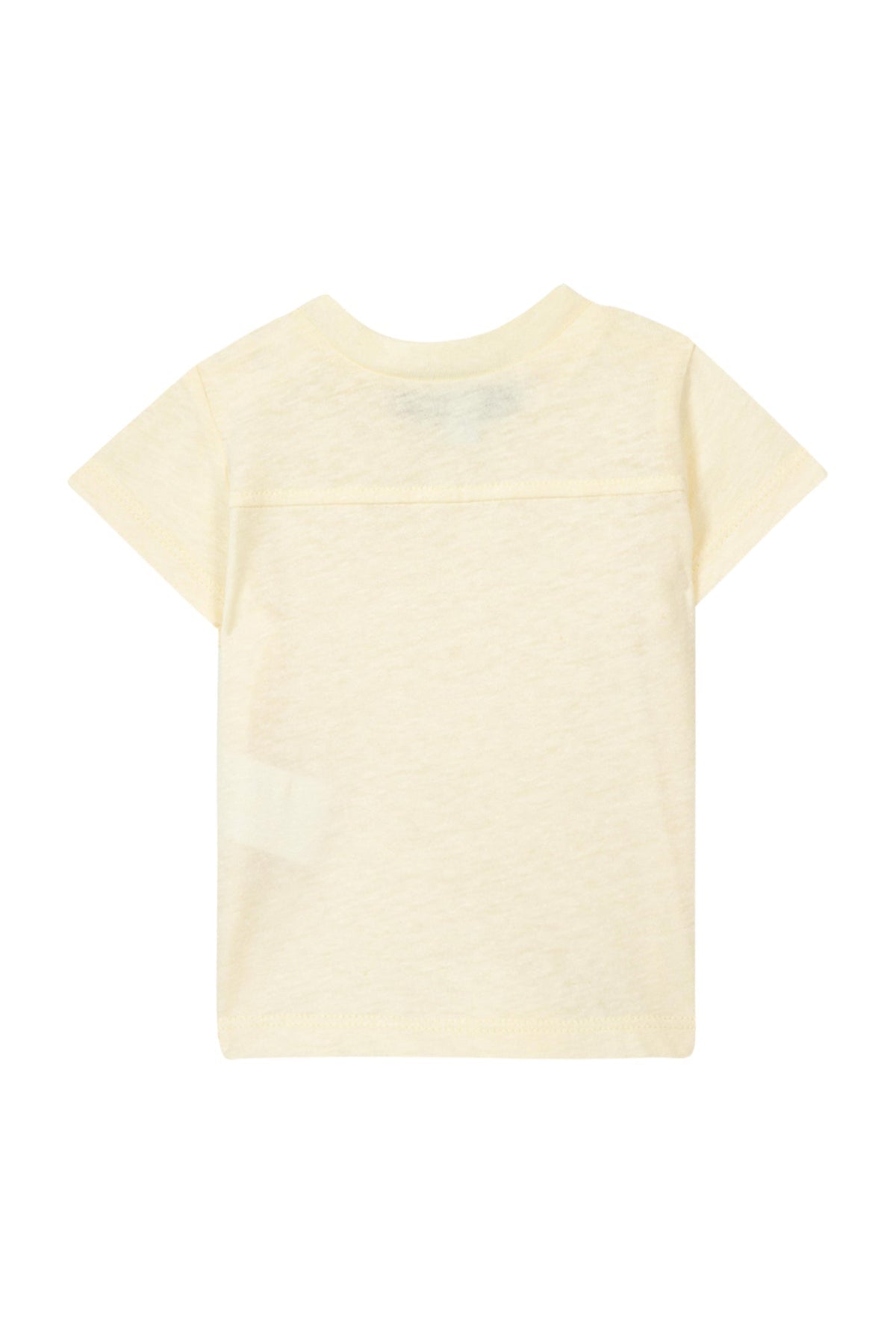 T-shirt Baby Tc Club en lin mélangé - Jaune Pale