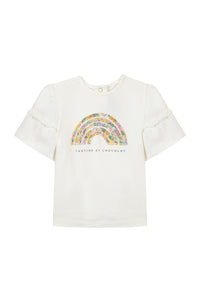 Baby Reves Poetiques T-shirt - Ecru