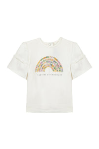 Ecru / T-Shirt Baby Reves Poetiques - Écru