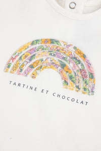 T-shirt Baby Reves Poetiques - Écru