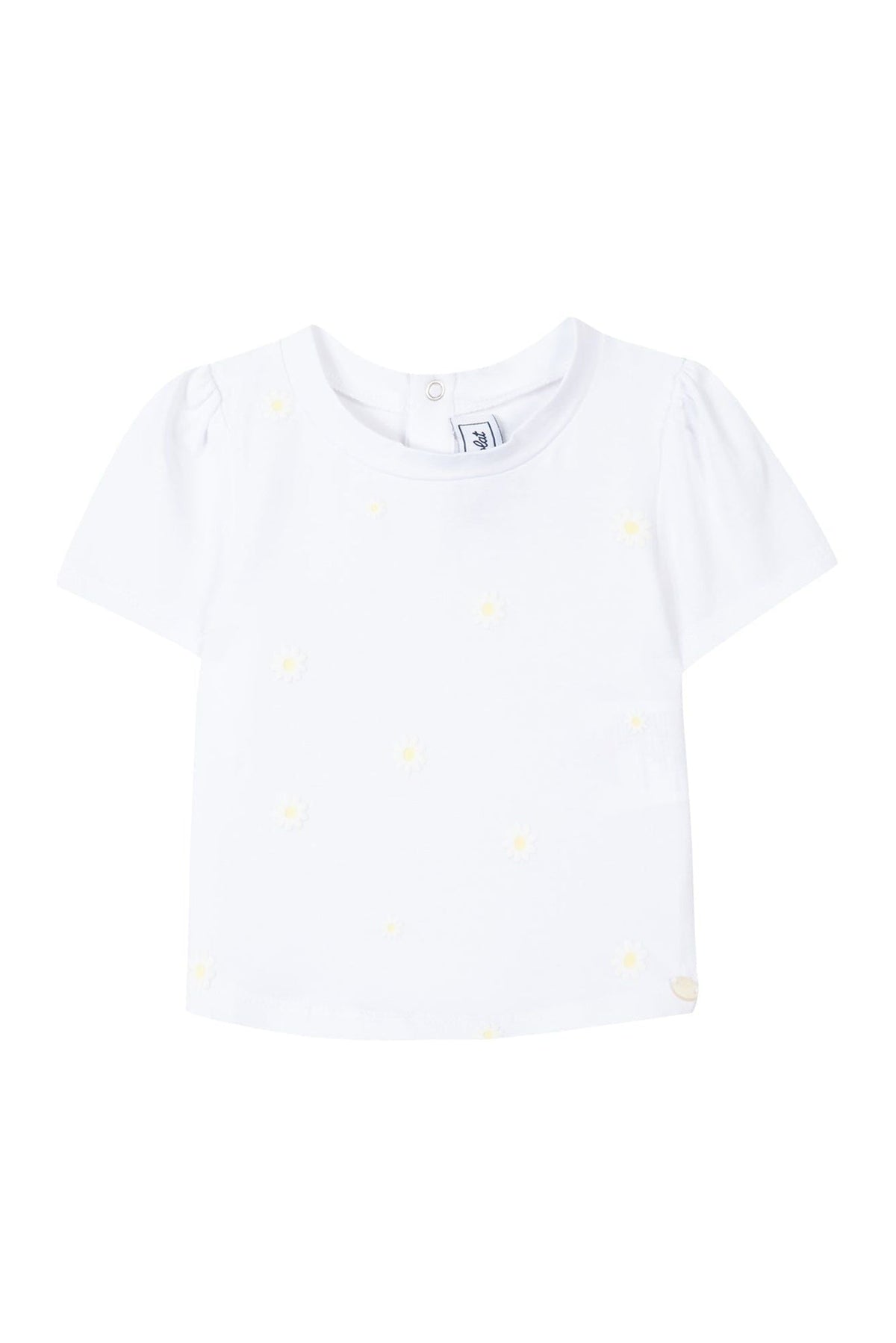 T-shirt Baby Balade Parisienne - Jaune Pale
