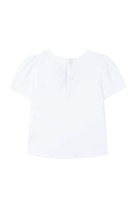 T-shirt Baby Balade Parisienne - Jaune Pale