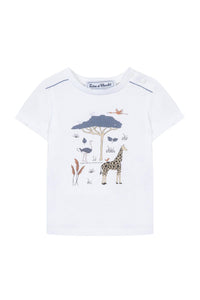 Baby Explorateur T-shirt - White