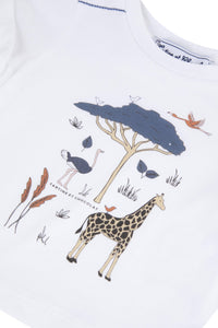 Baby Explorateur T-shirt - White