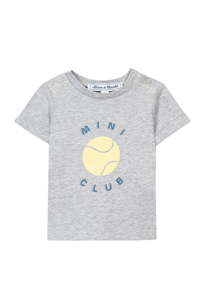 Gris Clair Chine Baby Tc Club T-shirt