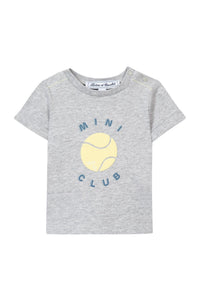 T-shirt Baby Tc Club - Gris Clair Chiné
