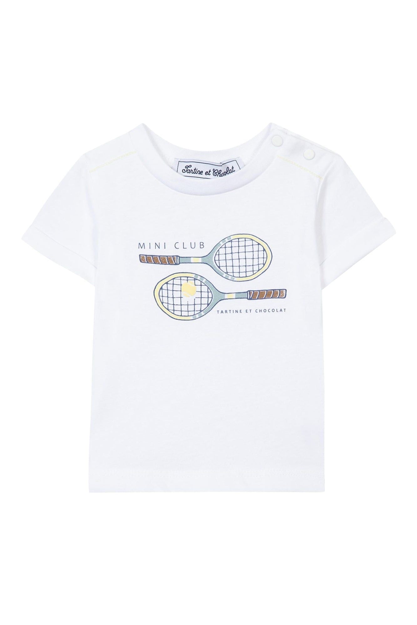 Baby Tc Club T-shirt - Pale Yellow