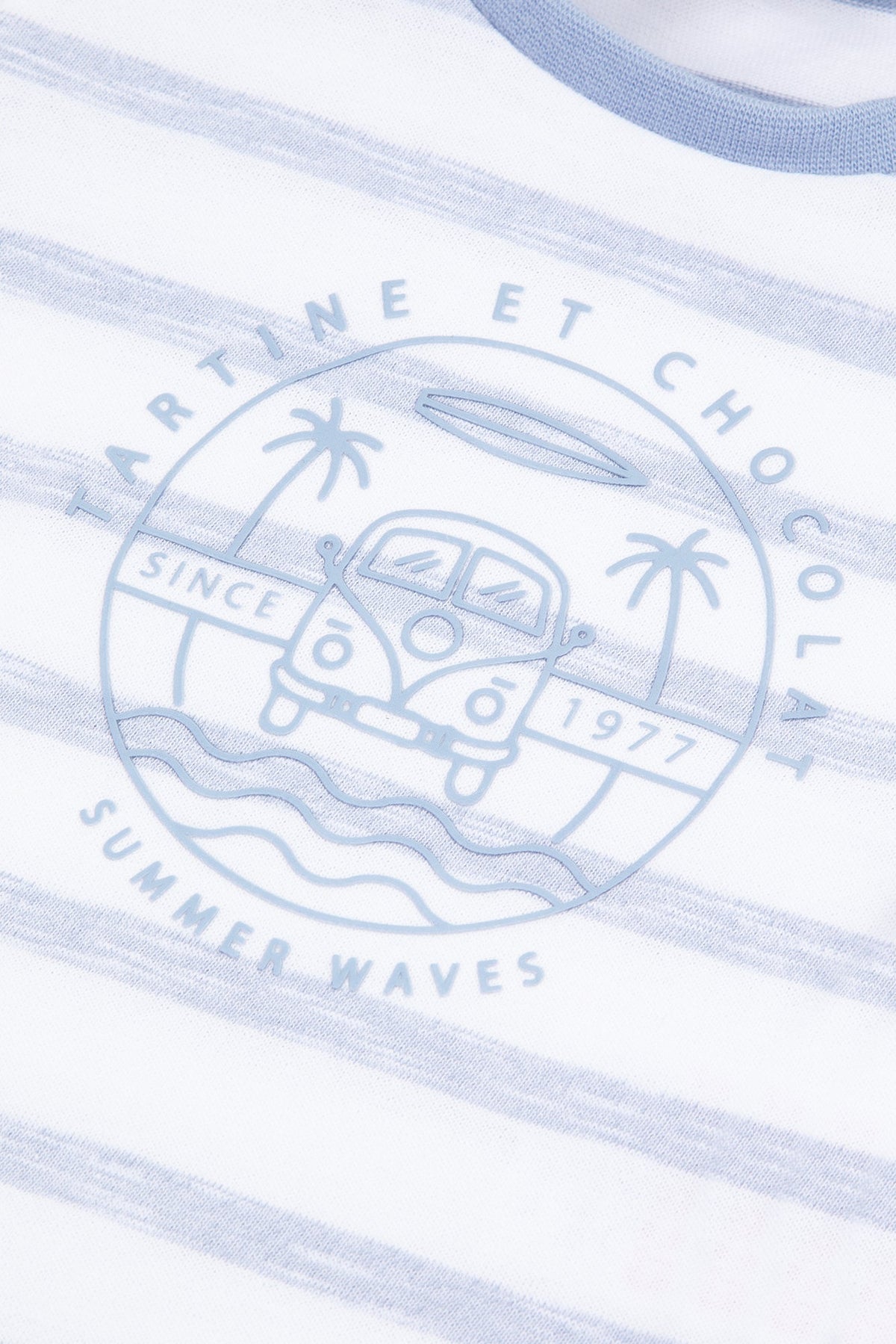 Cobalt / T-Shirt Baby Carnet De Voyage - Cobalt