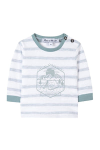 Baby Summer Camp T-shirt - Vert De Gris