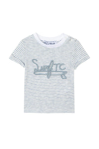 Baby Carnet De Voyage T-shirt - Cobalt