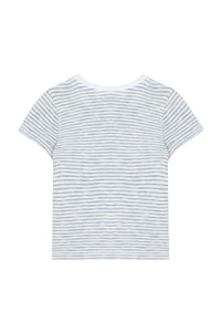 T-shirt Baby Carnet De Voyage - Cobalt