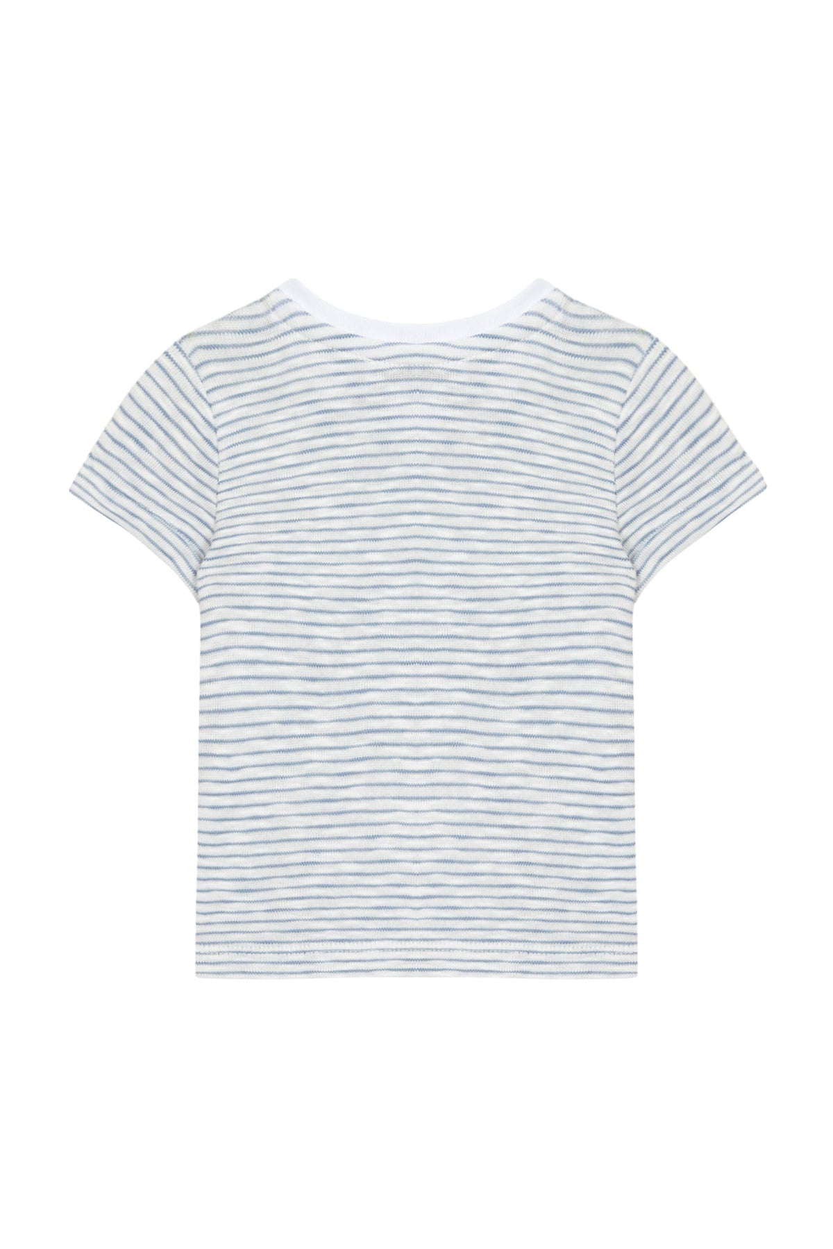 T-shirt Baby Carnet De Voyage - Cobalt