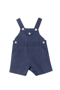 Baby Ceremonie linen dungarees - Navy