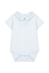 Baby Ceremonie bodysuit - Bleu Ciel