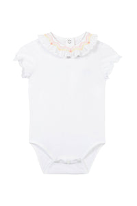 Baby Reves Poetiques bodysuit - White