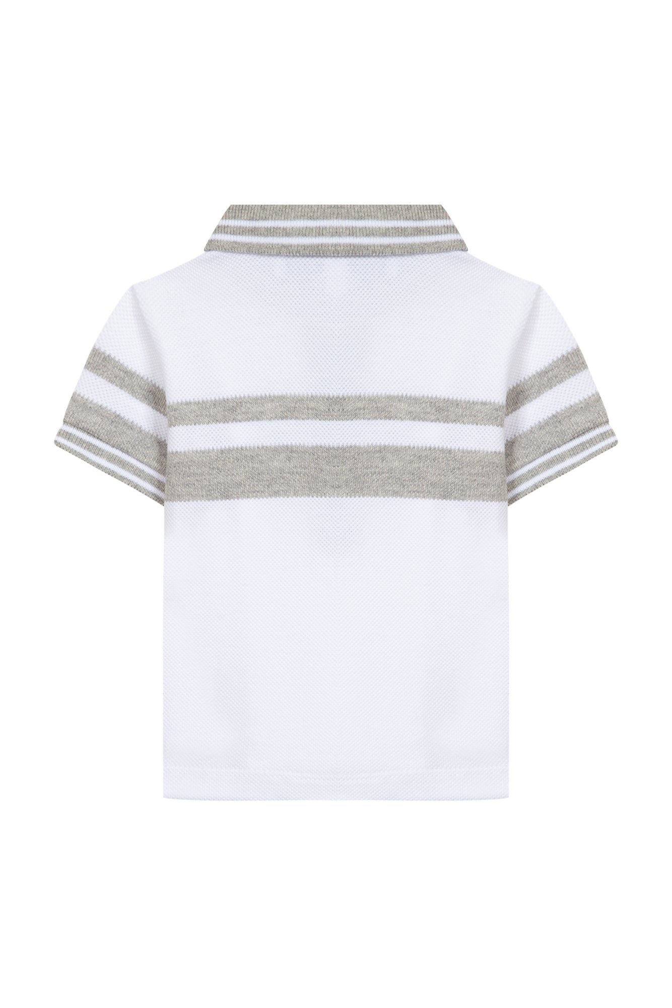 Baby Tc Club polo shirt - Mottled light grey