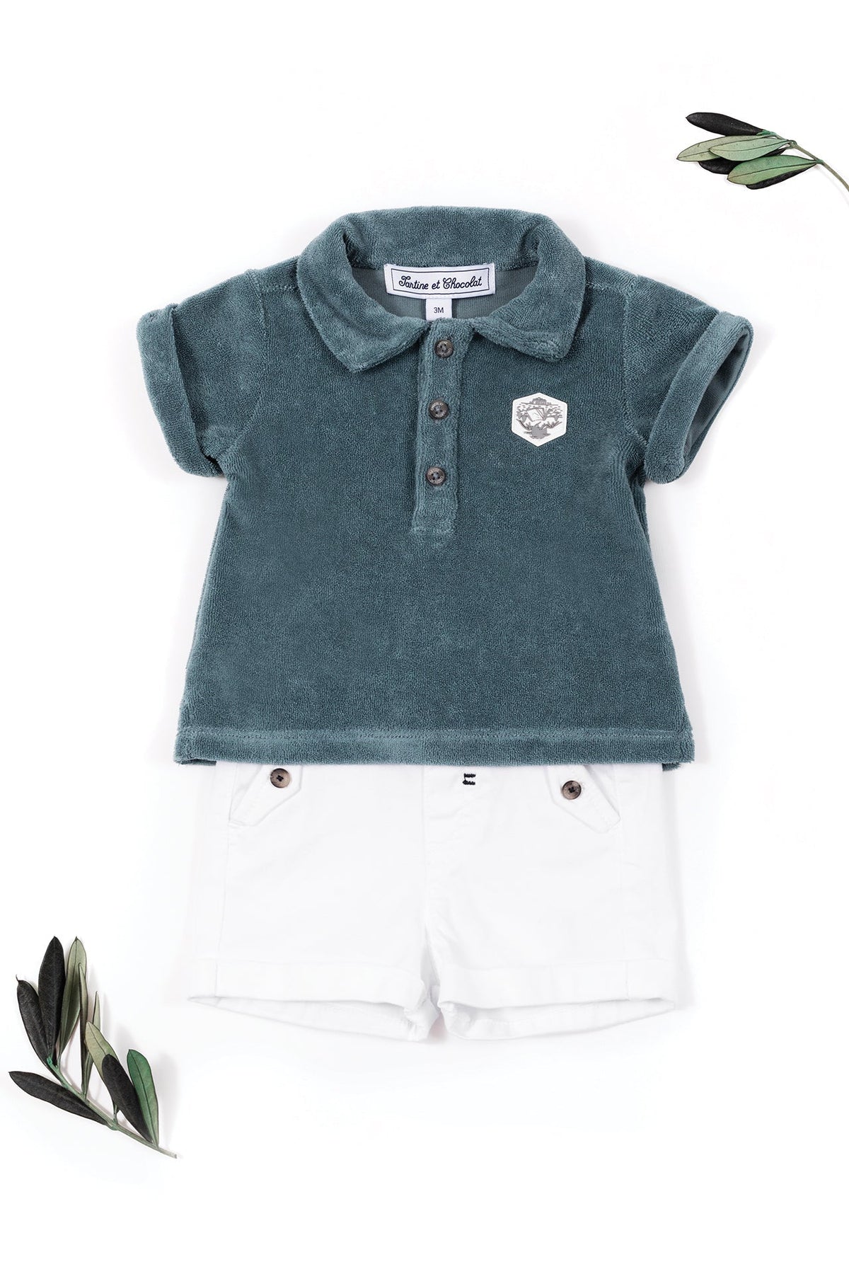 Polo Baby Summer Camp - Vert De Gris