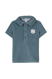 Baby Summer Camp polo shirt - Vert De Gris