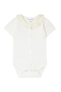 Mon Premier Trousseau bodysuit - Ecru