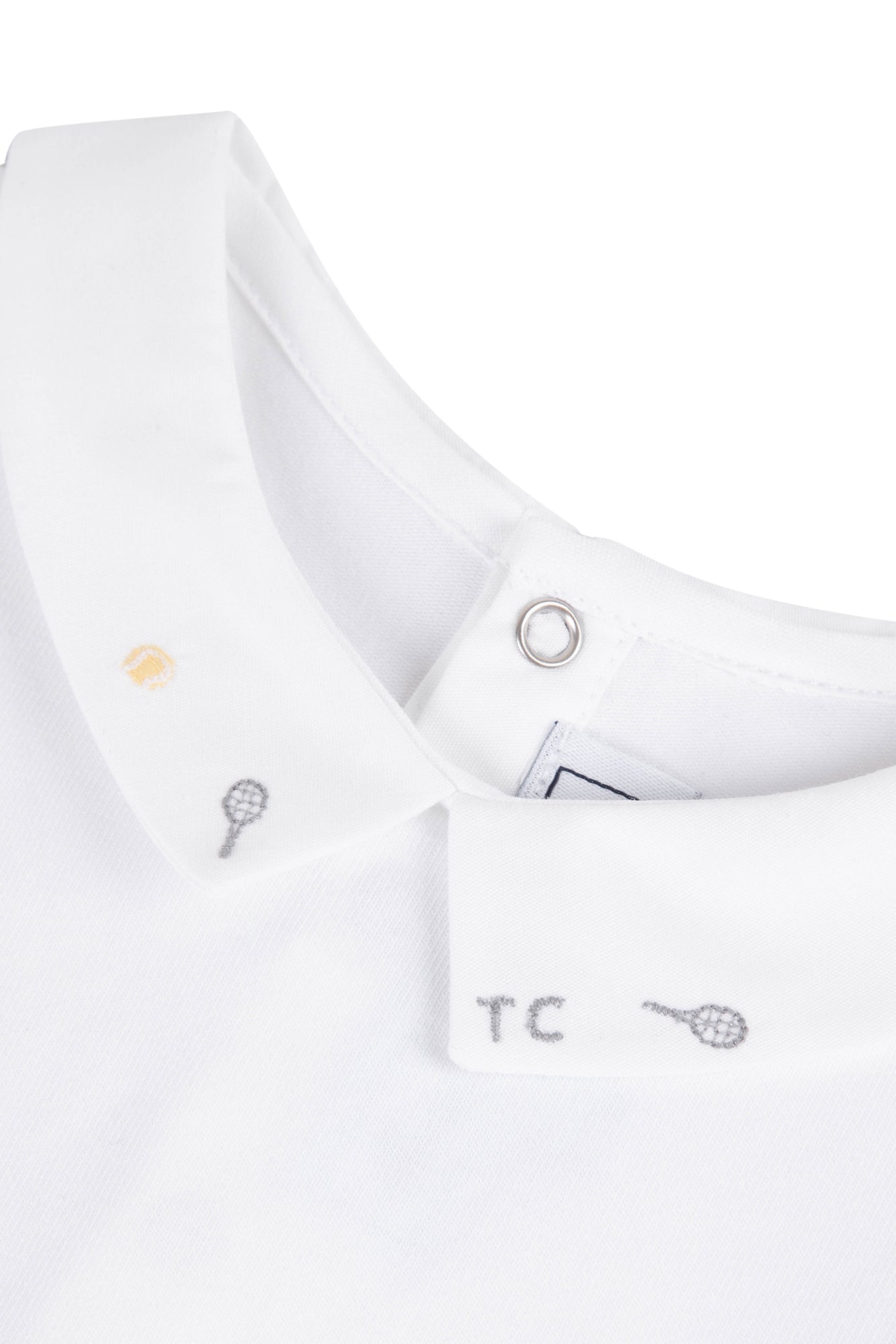 Baby Tc Club bodysuit - Pale Yellow