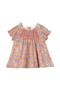 Blouse Baby Jardin d'éte - Rose Moyen
