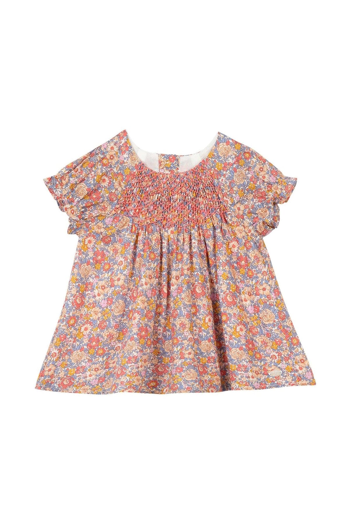 Blouse Baby Jardin d'éte - Rose Moyen
