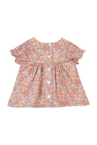 Blouse Baby Jardin d'éte - Rose Moyen