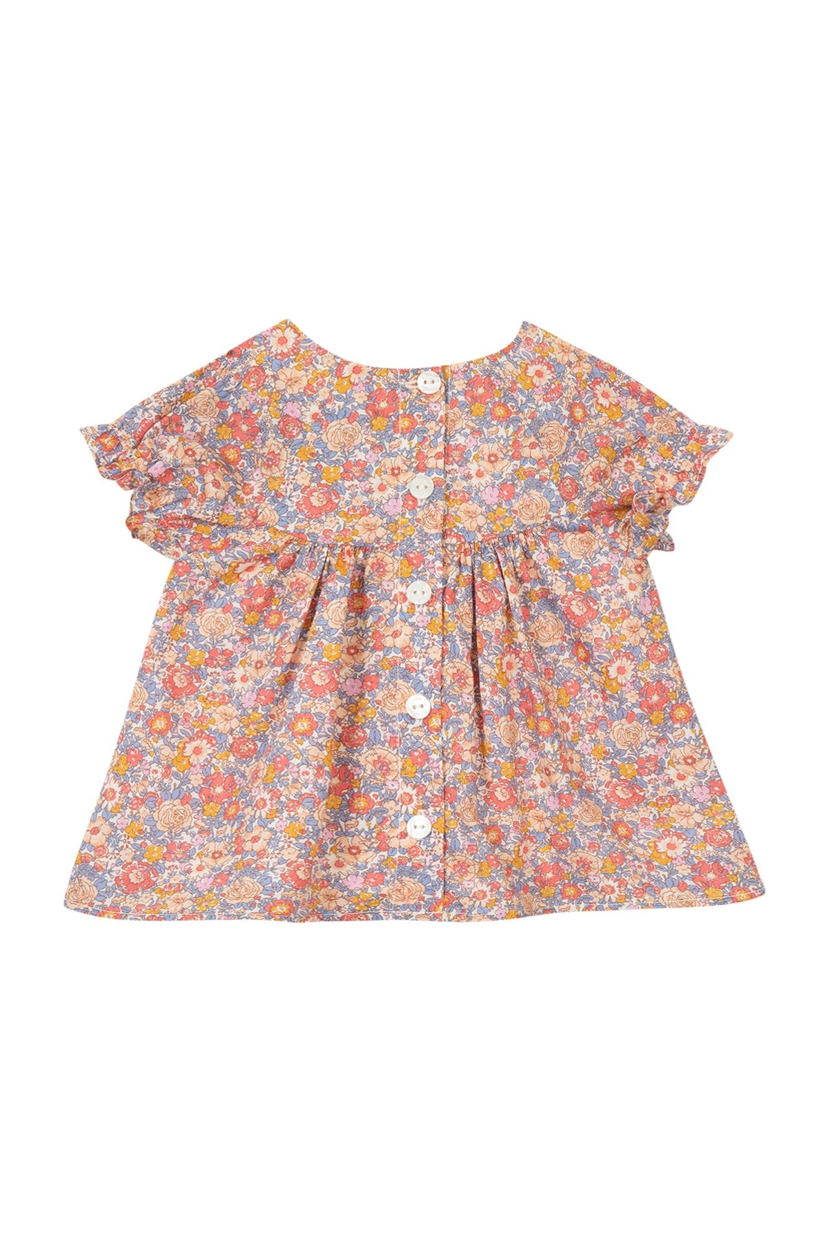 Blouse Baby Jardin d'éte - Rose Moyen
