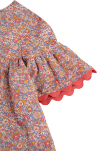 Jardin d'éte blouse - Medium pink