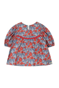 Blouse Baby Parfum Bucolique - Coquelicot