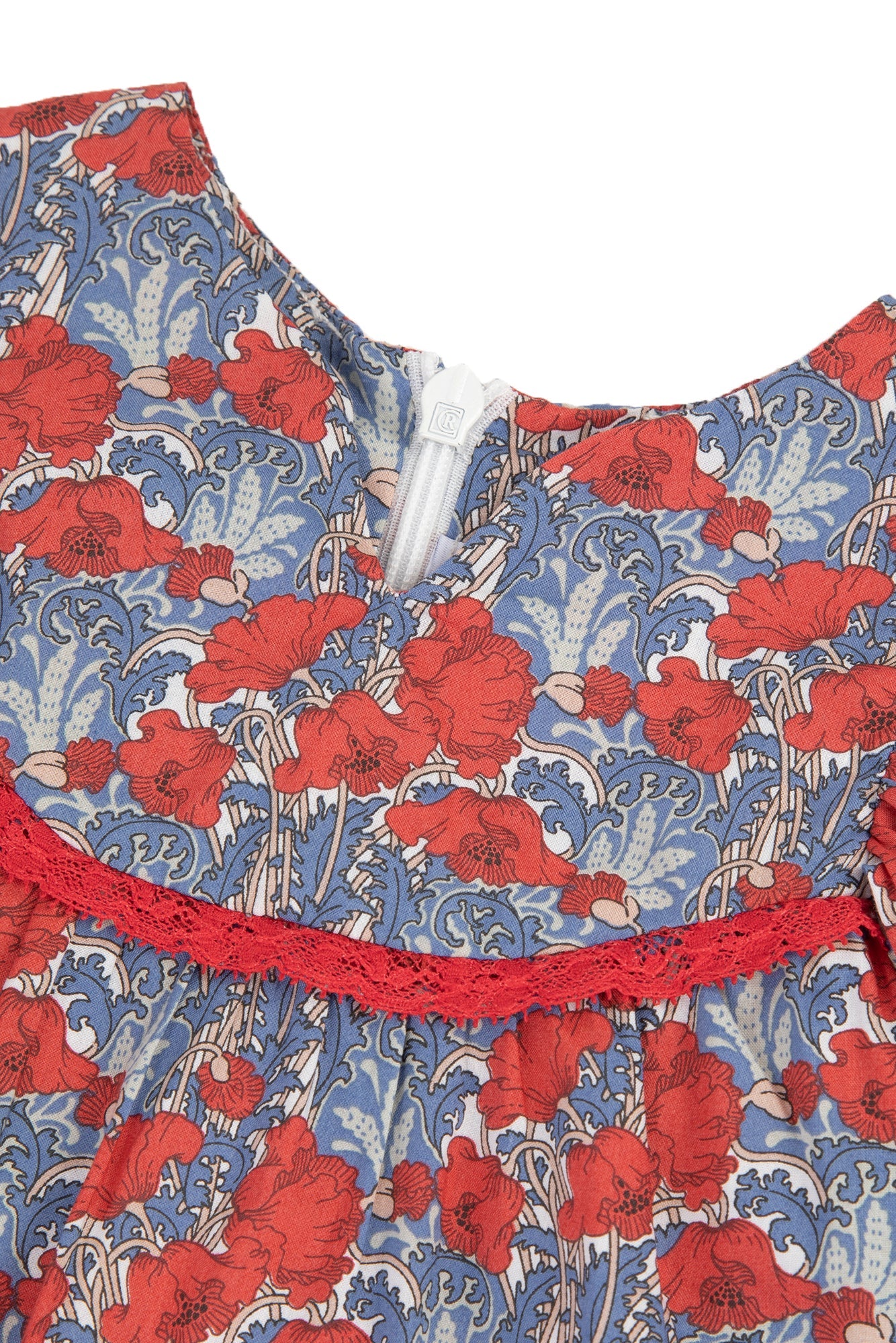 Blouse Baby Parfum Bucolique - Coquelicot