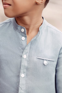 ZNO PICS // Chemise - vert de gris