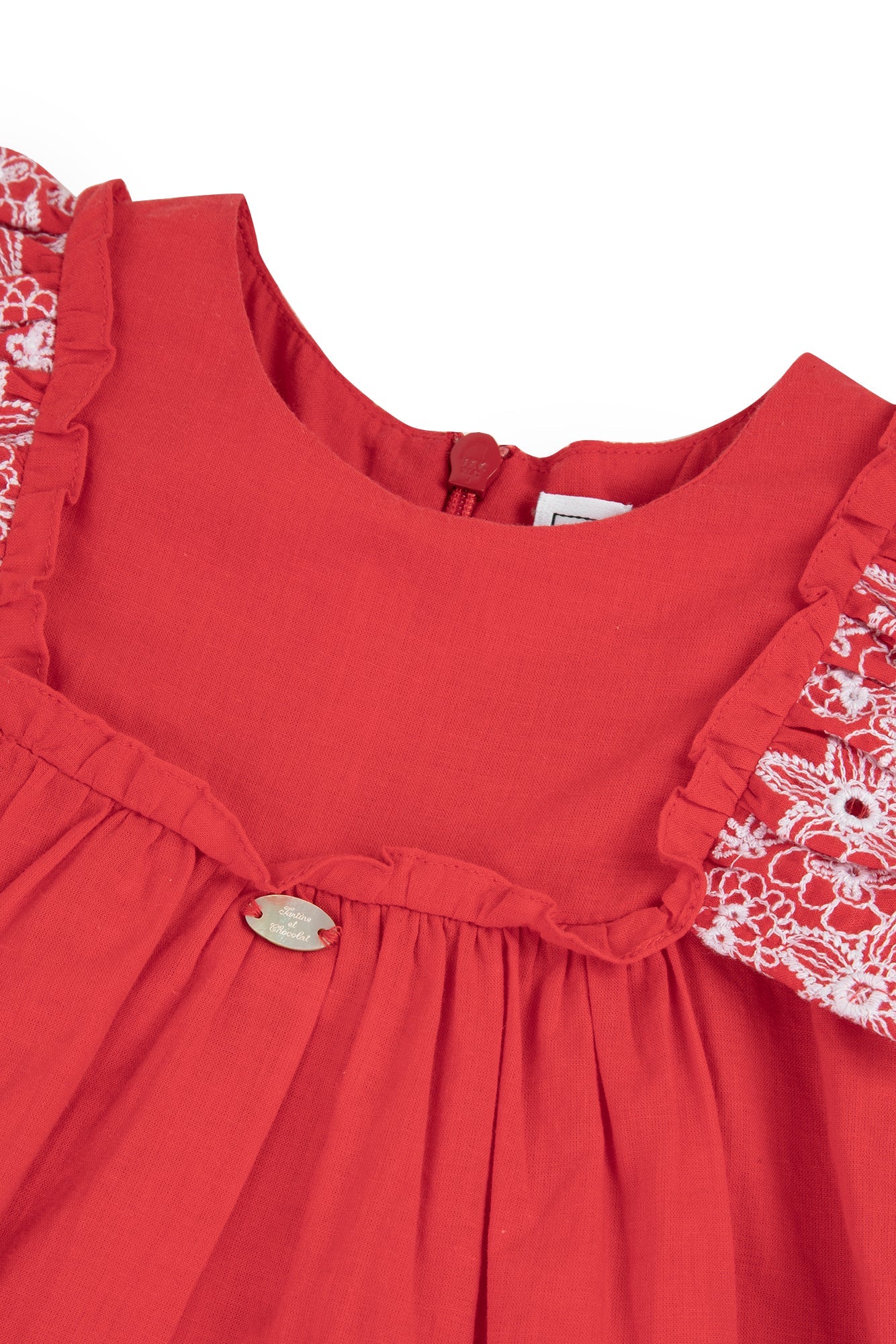 Blouse Baby Parfum Bucolique - Coquelicot