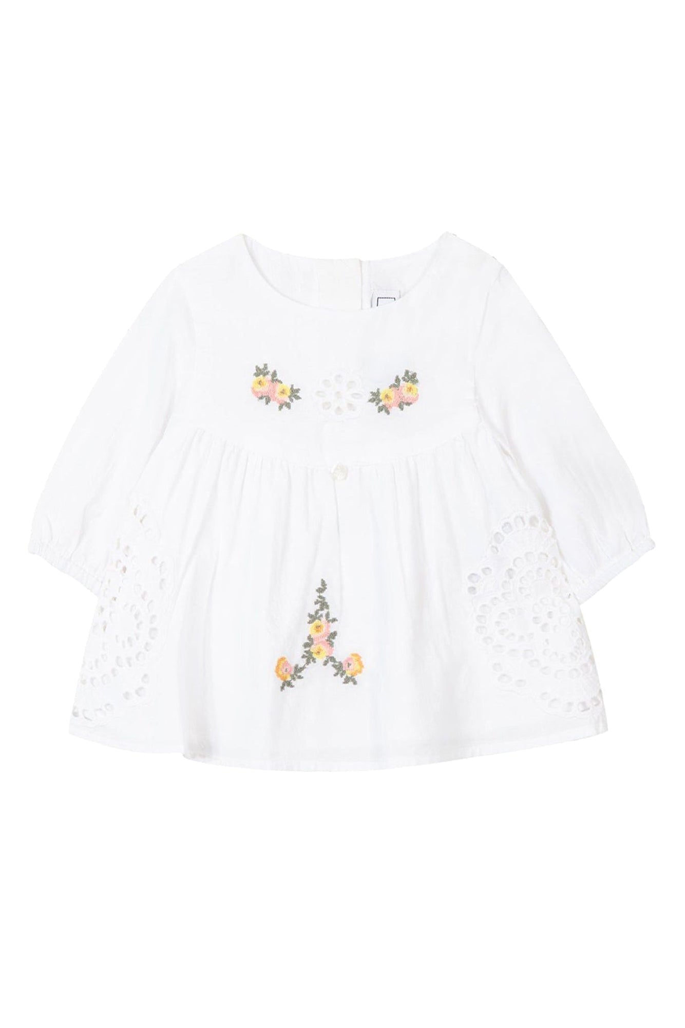 Baby Reves Poetiques Blouse - White