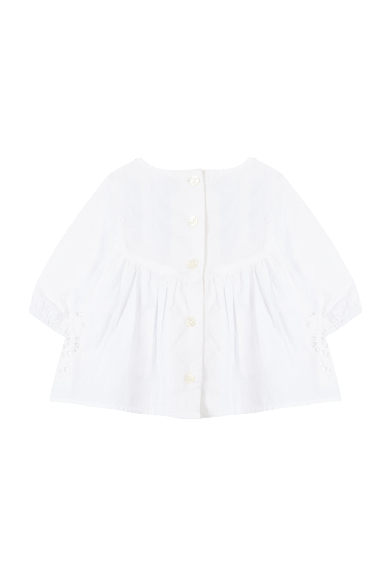 Baby Reves Poetiques Blouse - White