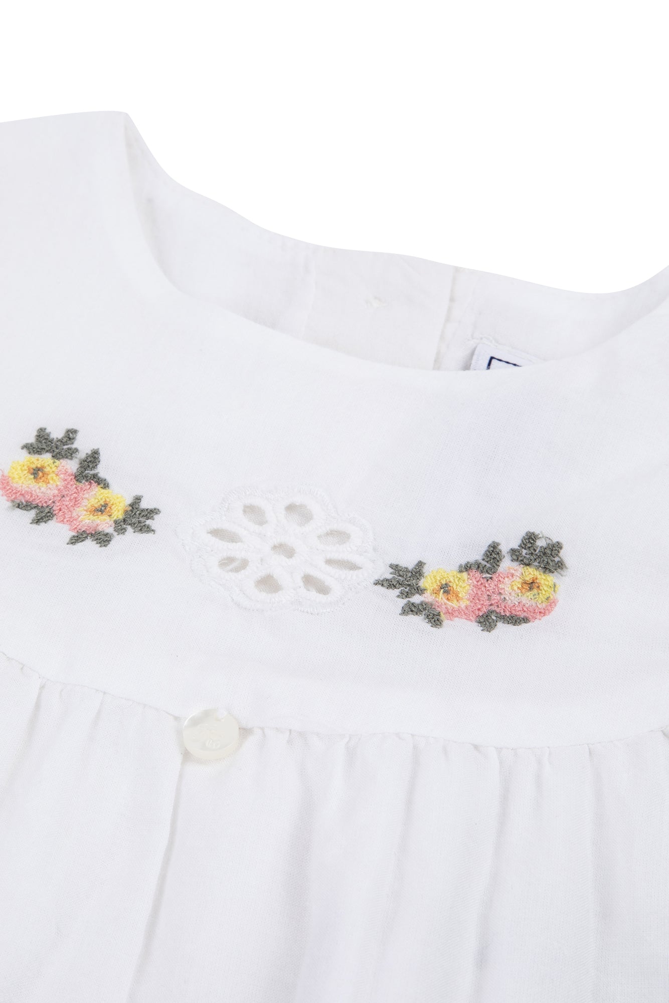 Baby Reves Poetiques Blouse - White