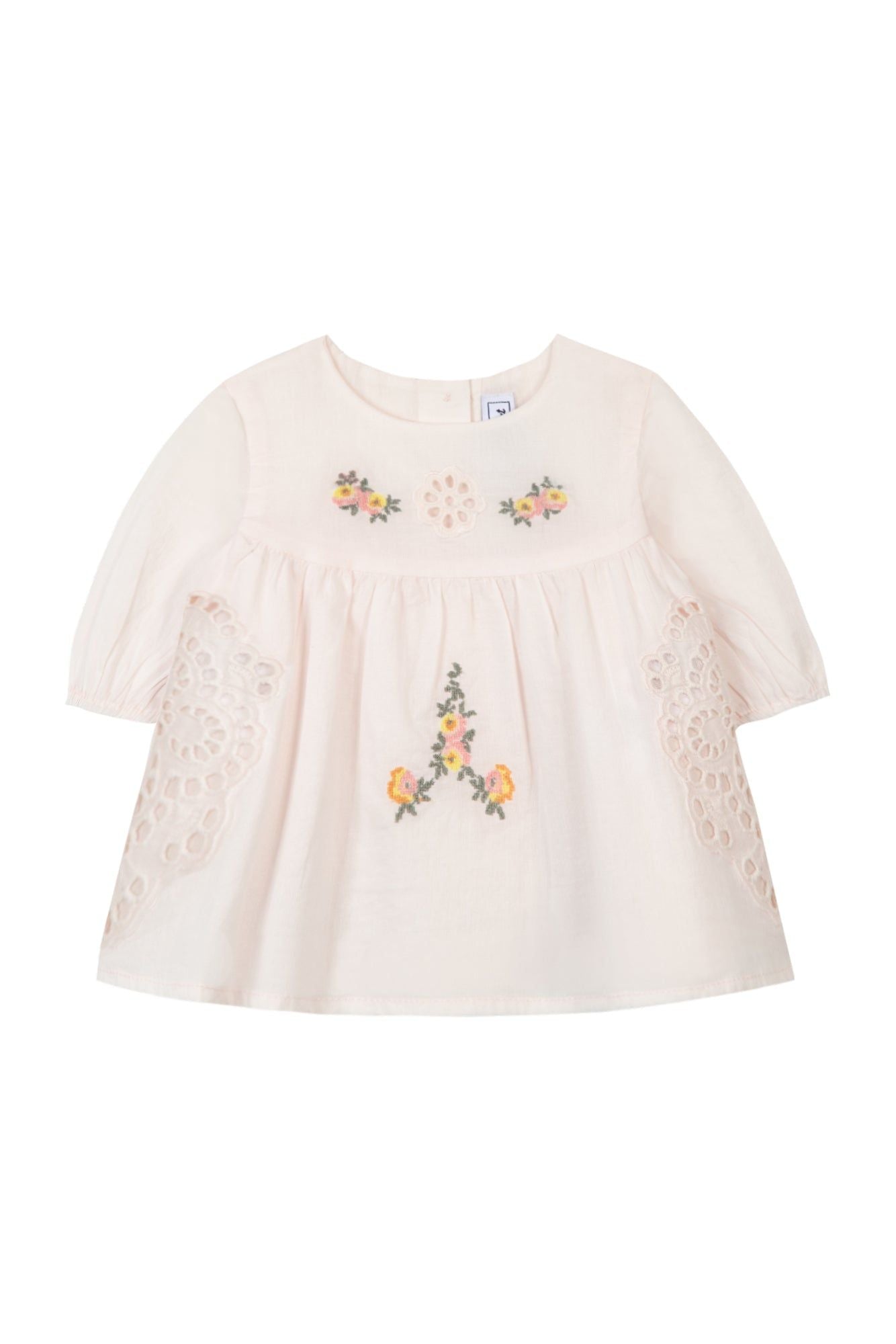 Baby Reves Poetiques Blouse - Pale Pink