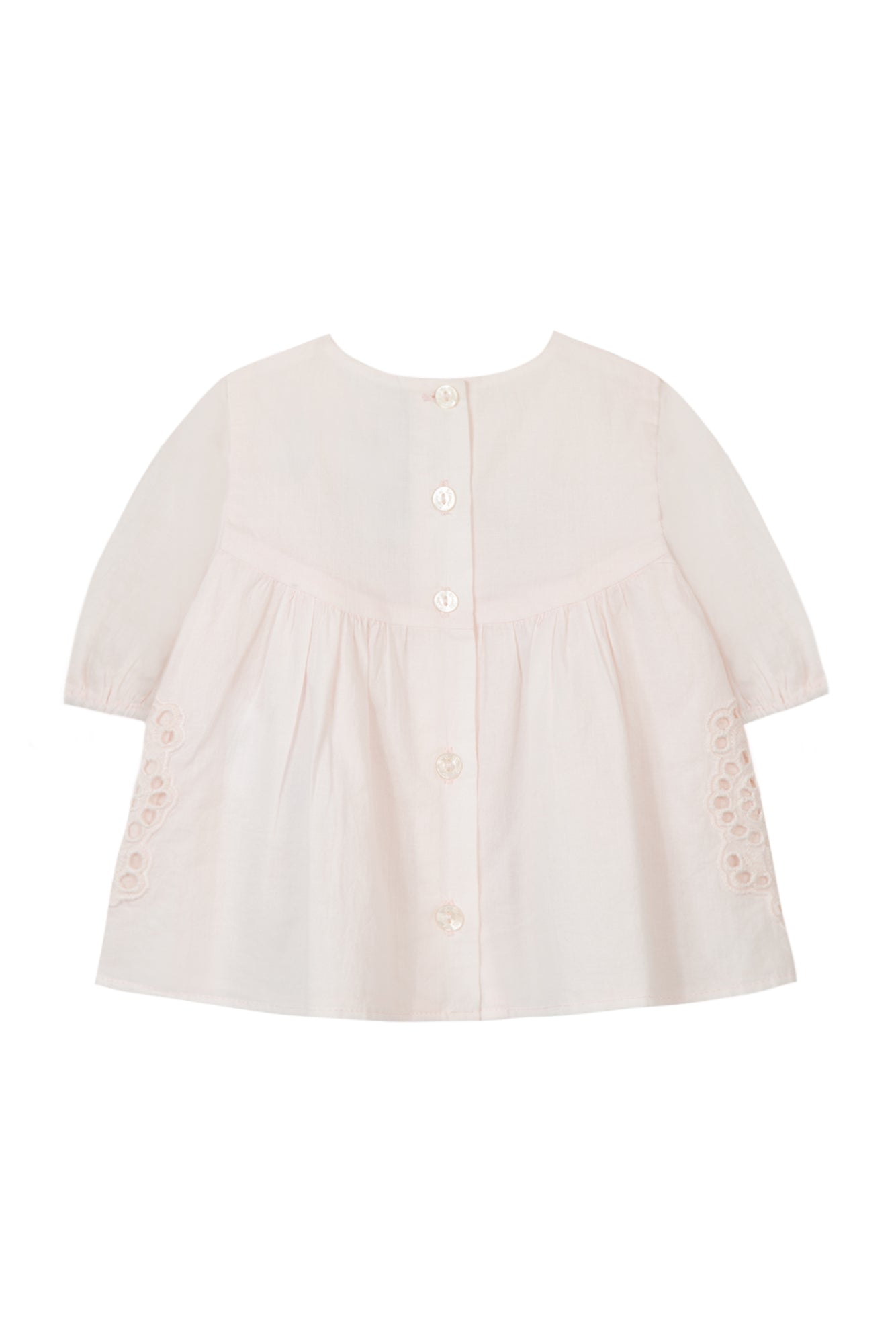 Baby Reves Poetiques Blouse - Pale Pink