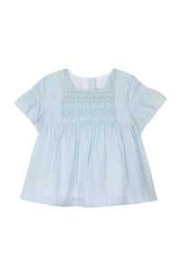 Blouse Baby Balade Parisienne - Blanc