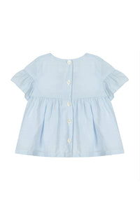 Blouse Baby Balade Parisienne - Blanc