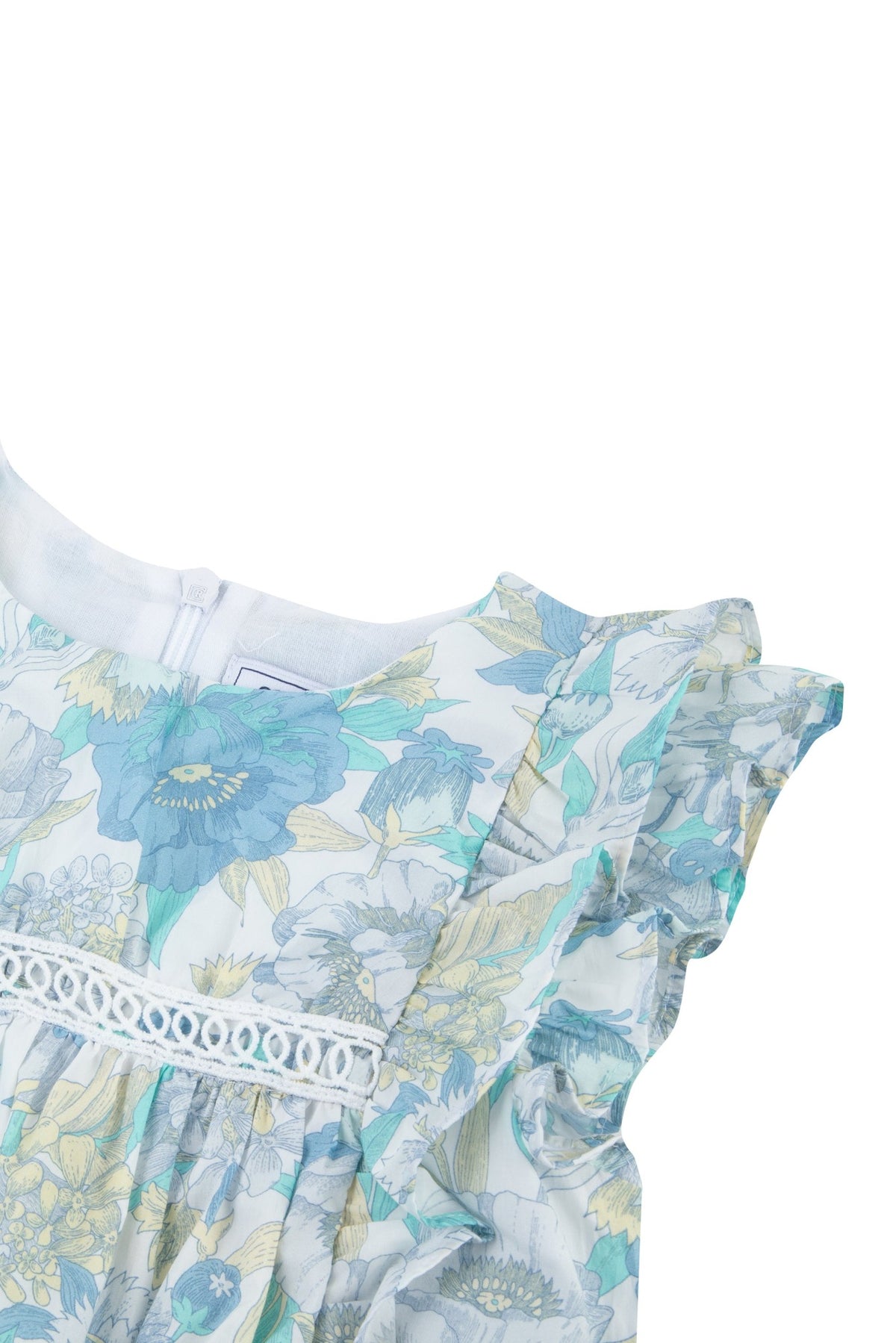 Chemisier balade parisienne en coton - Blanc