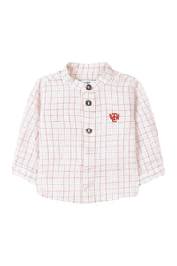 Chemise Baby Summer Camp en lin mélangé - Grenade