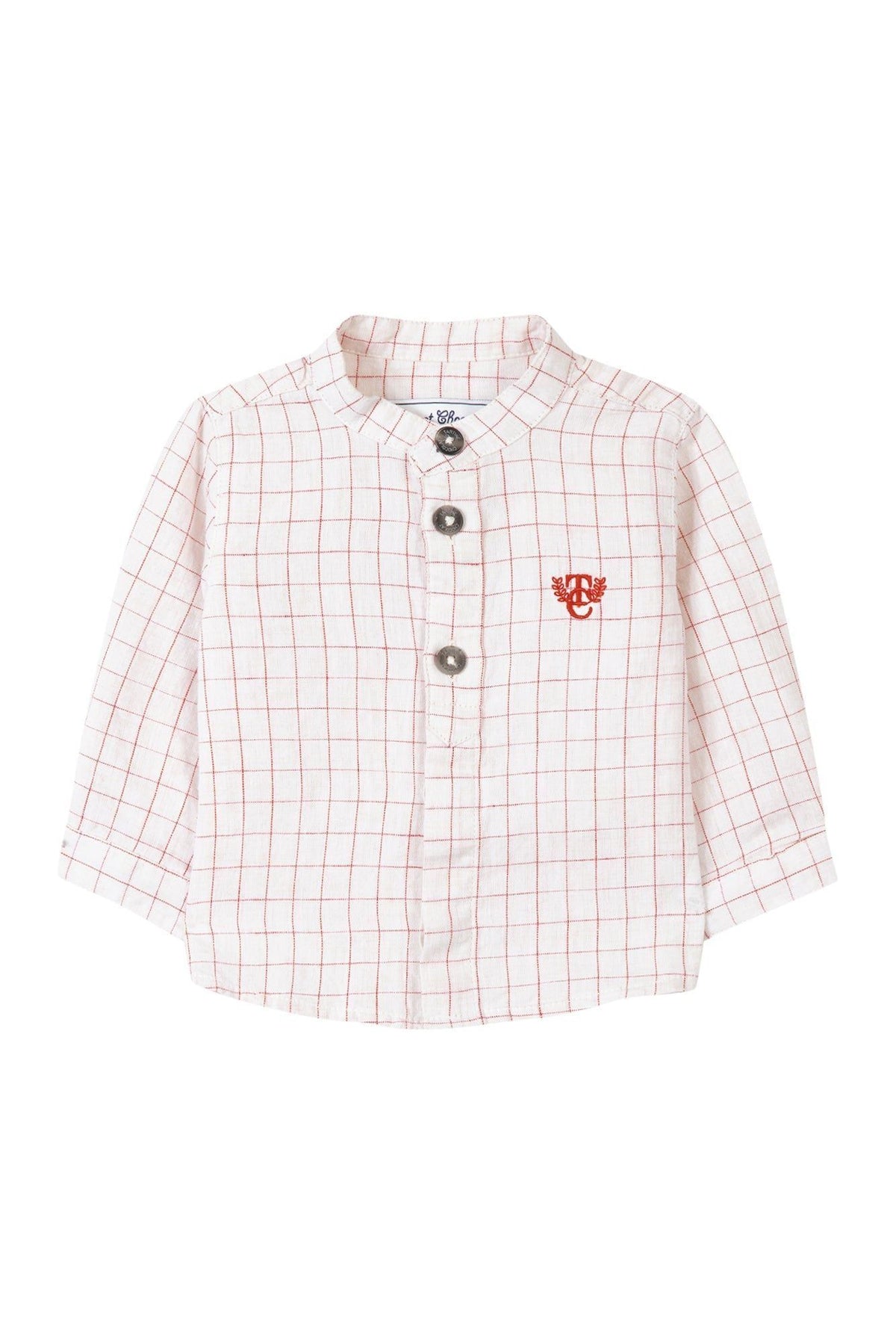Chemise Baby Summer Camp en lin mélangé - Grenade