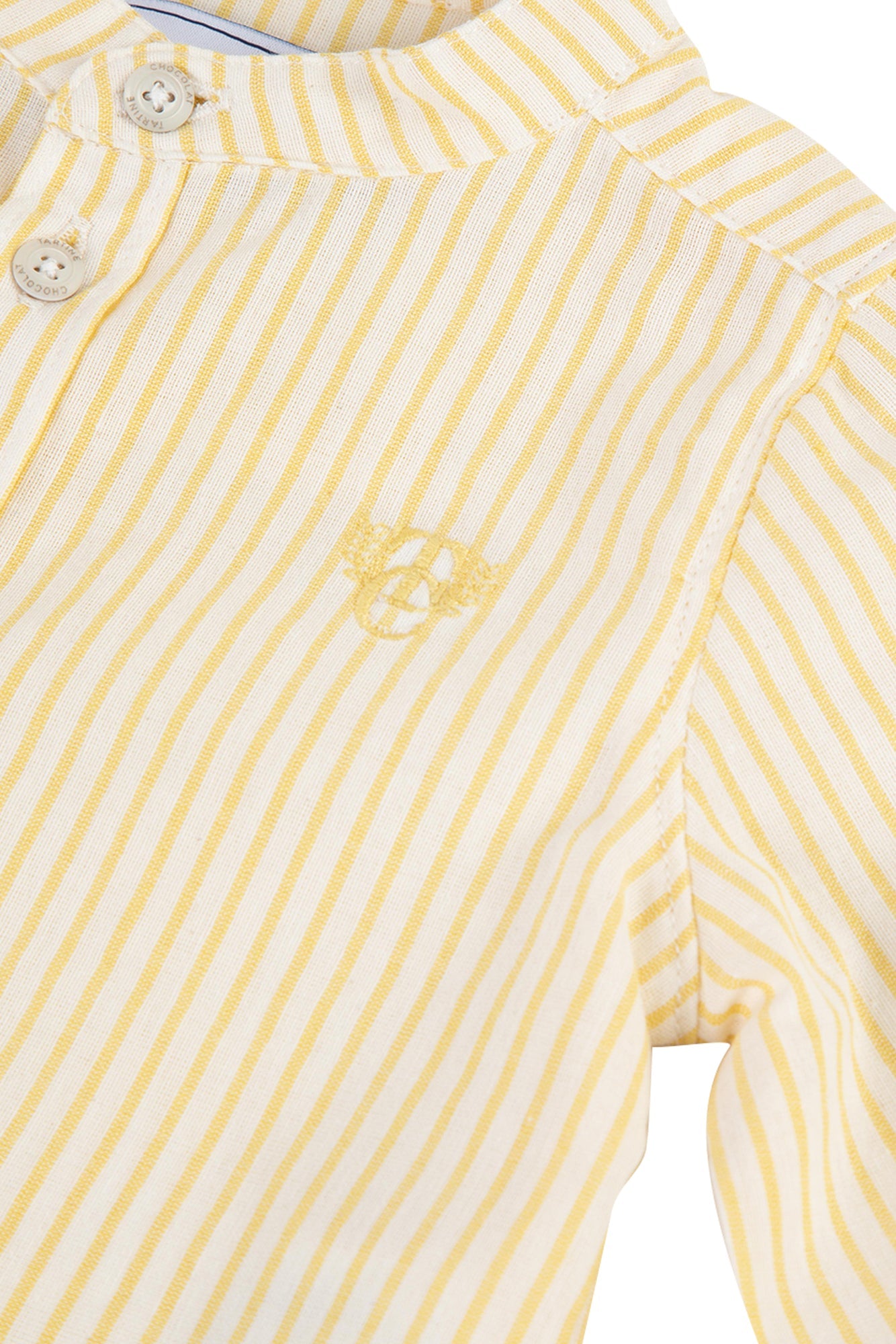 Baby Tc Club shirt - Pale yellow