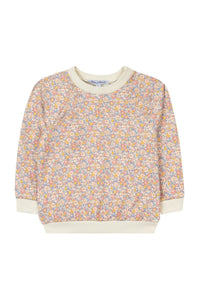 Sweat-shirt Jardin d'éte - Rose Moyen