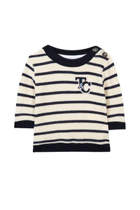 Baby Explorateur sweatshirt - Ecru