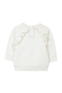 Baby Parfum Bucolique sweatshirt - Ecru